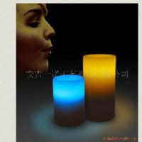 Large picture led blow on-off candle
