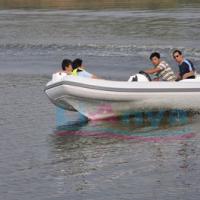 Large picture RIB boat4.3m,rigid inflatable boat---lianya boat
