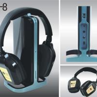 Large picture PC& TV wireless headphone usb headset with mic A8