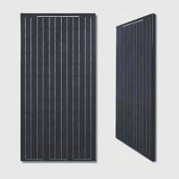 Large picture black tpt mono solar panel-190W
