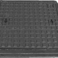 Large picture heavy duty ductile iron manhole cover