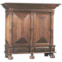 Large picture Mahogany Belgian Armoire