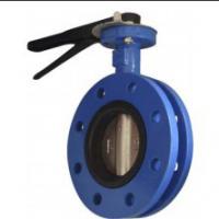 Large picture U-section double flanged butterfly valve