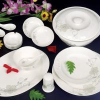 Large picture porcelain tableware