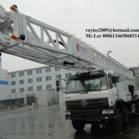 Large picture hydraulic truck mounted water well drilling rig