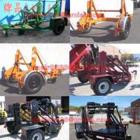 Large picture Cable Conductor Drum Carrier/Cable Reel Trailer