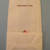 Large picture airsickness bag
