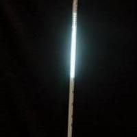 Large picture round led meteor rain tube