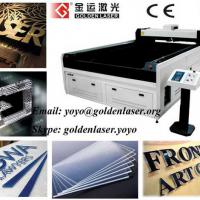 Large picture Acrylic Signs Laser Cutting Machine