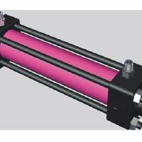 Large picture double-acting hydraulic cylinder