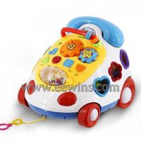 Large picture Music phone cable car toys with blocks