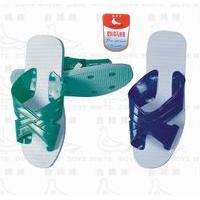 Large picture x-strape white dove pvc/pe slipper/sandal/sandals2