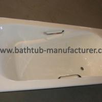Large picture cast iron bathtub