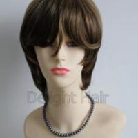 Large picture synthetic wigs