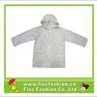 Large picture Kids PU Cheap White Raincoat