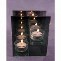 Large picture votive candle