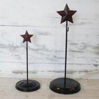Large picture metal star decoration