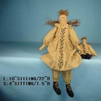 Large picture fabric doll