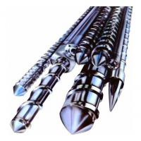 Large picture injection machine screw barrel