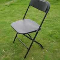 Large picture Black Plastic Folding Chair