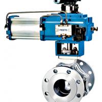 Large picture Pneumatic Trunnion Mounted Ball Valve