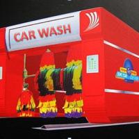 Large picture automatic rollover car wash machine