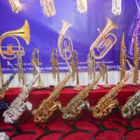 Large picture saxophone,flute,clarinet,trumpet