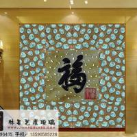 Large picture insulated decorative glass for door glass