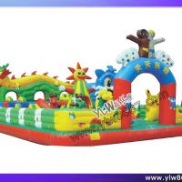 Large picture inflatable trampoline bouncer for children