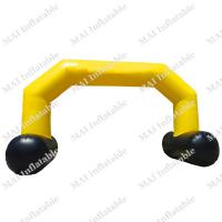 Large picture Yellow and black inflatable arches