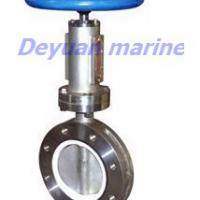 Large picture marine flange butterfly valve