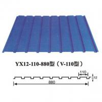 Large picture corrugated steel sheet