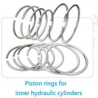 Large picture piston rings for inner hydraulic cylinders