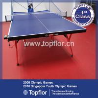 Large picture pvc sports flooring for table tennis court