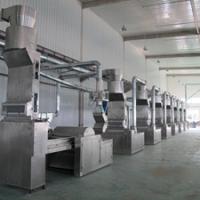 Large picture textile waste recycling machine
