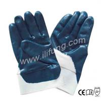 Large picture Cotton Jersey Nitrile Glove with Safety Cuff