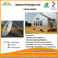 Large picture Wall insulation Alu foil  fiberglass cloth