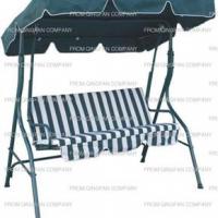 Large picture three seats swing chair QF-6301