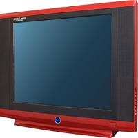 Large picture color tv