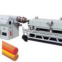 Large picture PVC/PE Single/Double Wall Corrugated Pipe Extruder