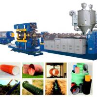 Large picture PE Large Dia.  Corrugated Pipe Extruders