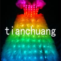 Large picture LED Light Princess-Style Wedding Dress