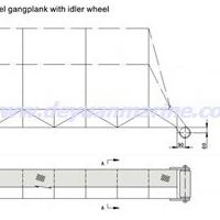 Large picture Steel Gangway Ladder With Roller