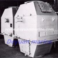 Large picture exhaust-gas economizer for marine boiler