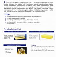 Large picture glass wool product