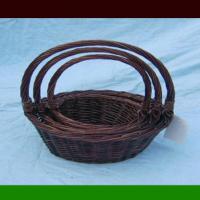 Large picture Willow basket with handle handicrafts & crafts