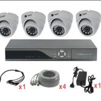 Large picture 4ch cctv security system