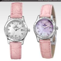 Large picture Hot sell MOP dial  ladies genuine leather watches