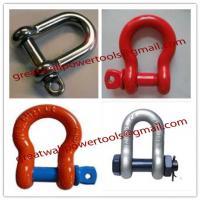 Large picture manufacture D- Shackle,Heavy shackle