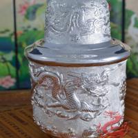 Large picture Silver Wine Pot Wine Warmer